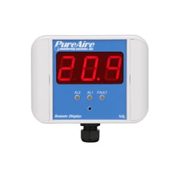 PureAire Monitoring Systems Remote Digital Display